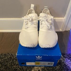 NMD triple white size 11